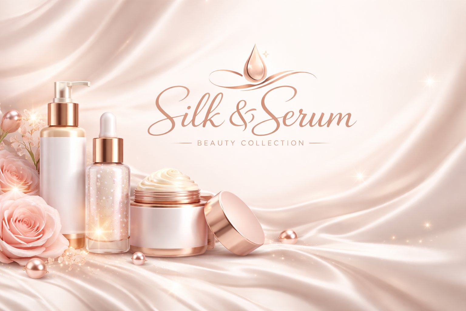 Silk & Serum: Golden Veil Collection